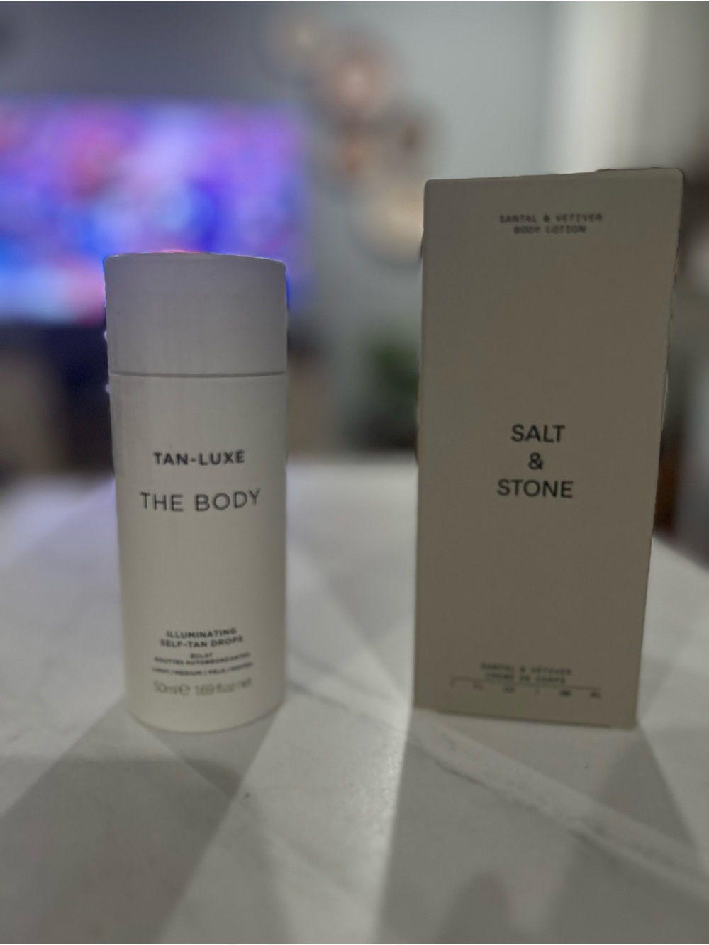 Tan-Luxe The Body and Salt & Stone Lotion